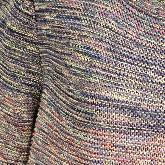 Chico's Variegated Color Block 3/4 Sleeve Sweater Size 3 XL - Picture 6 of 8